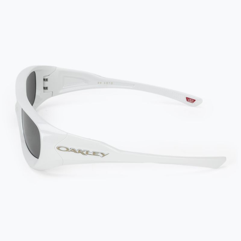 Saulės akiniai Oakley De Soto pearl white 4