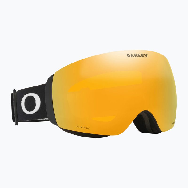 Slidinėjimo akiniai Oakley Flight Deck M matte black/prizm 24k iridium