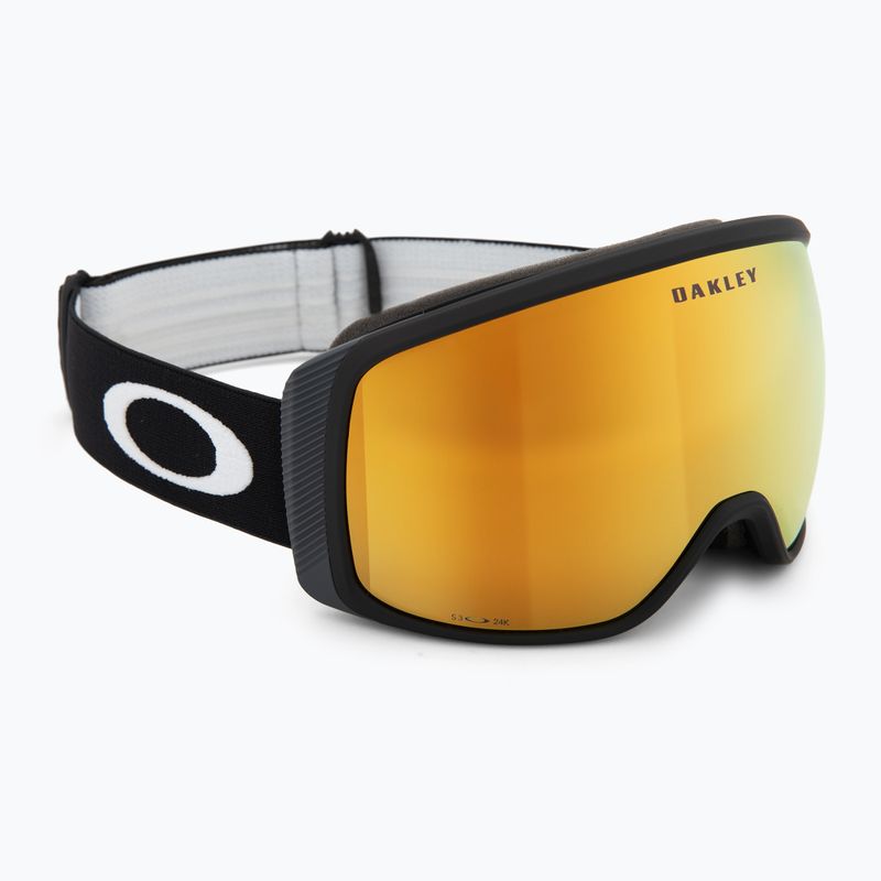 Slidinėjimo akiniai Oakley Flight Tracker M matte black/prizm 24k iridium