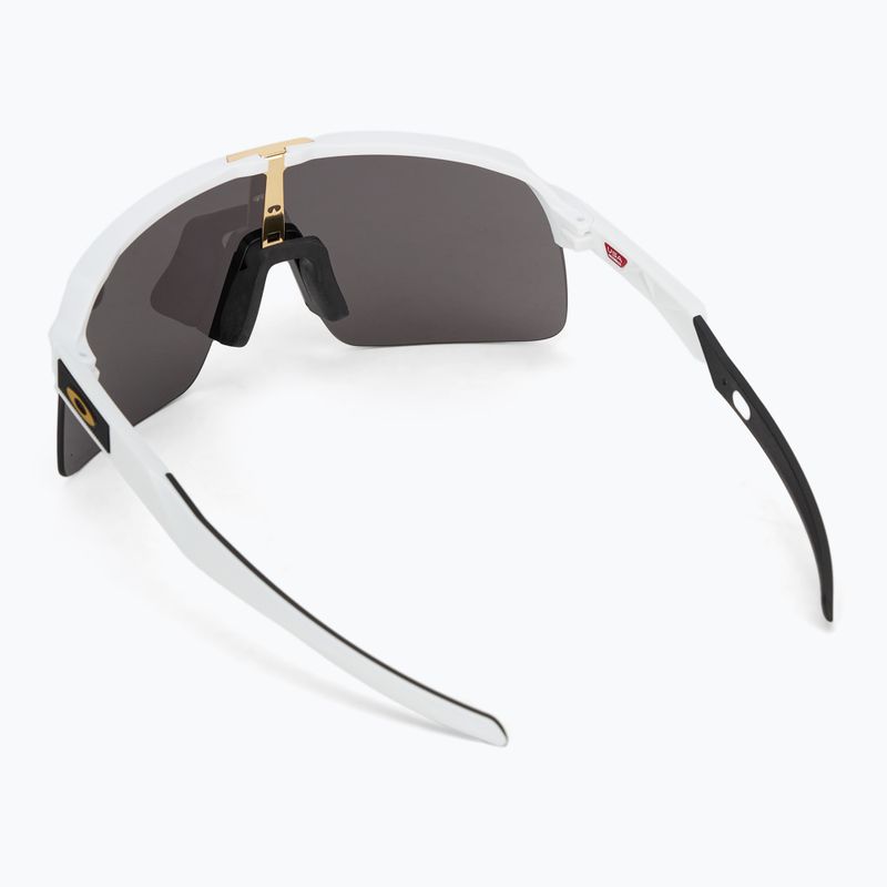 "Oakley Sutro Lite PC" matiniai balti/prizm black akiniai nuo saulės 2