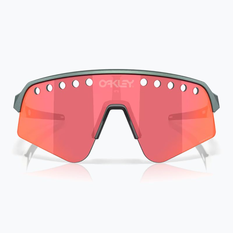Akiniai nuo saulės Oakley Sutro Lite Sweep matte silver/blue colorshift/prizm trail torch 2