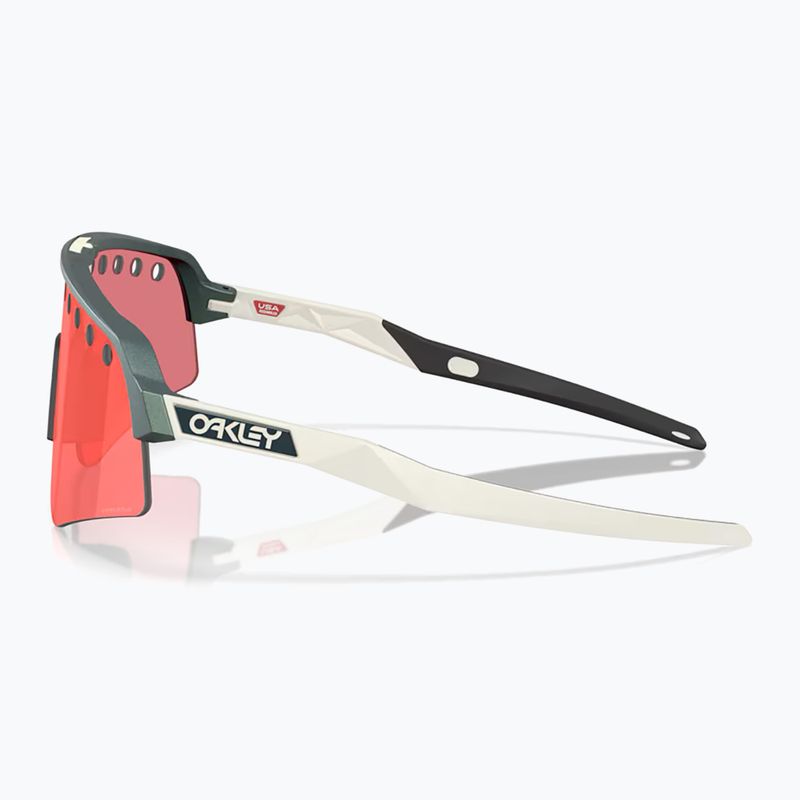 Akiniai nuo saulės Oakley Sutro Lite Sweep matte silver/blue colorshift/prizm trail torch 5