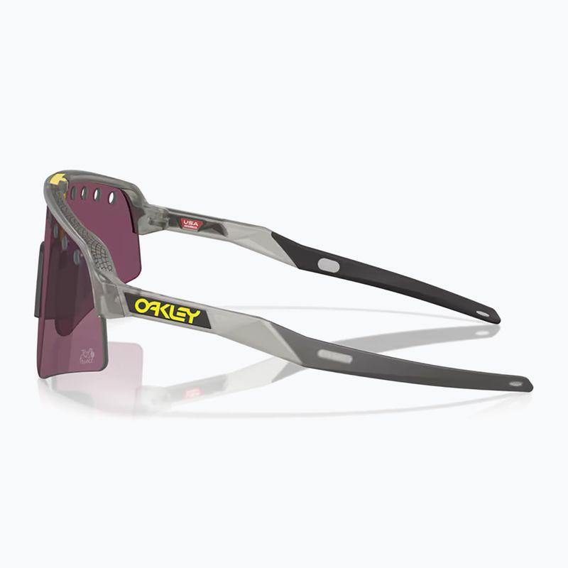 Akiniai nuo saulės Oakley Sutro Lite Sweep Tour De France matte grey ink/prizm road black 5