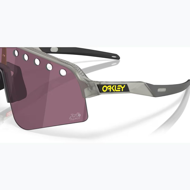 Akiniai nuo saulės Oakley Sutro Lite Sweep Tour De France matte grey ink/prizm road black 6