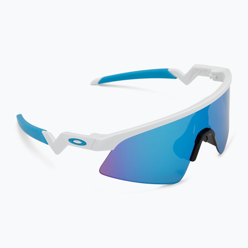 Oakley Resistor Sweep poliruoti balti / prizmės safyro akiniai nuo saulės vaikams