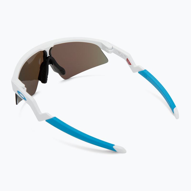 Oakley Resistor Sweep poliruoti balti / prizmės safyro akiniai nuo saulės vaikams 2