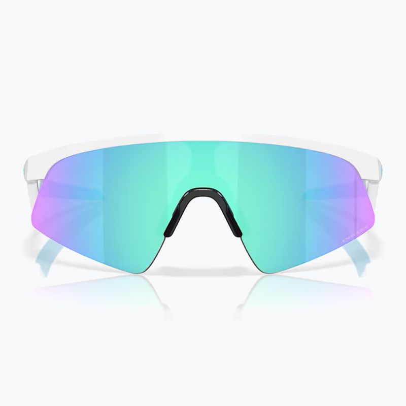 "Oakley Resistor Sweep" poliruoti balti / prizmės safyro akiniai nuo saulės vaikams 2