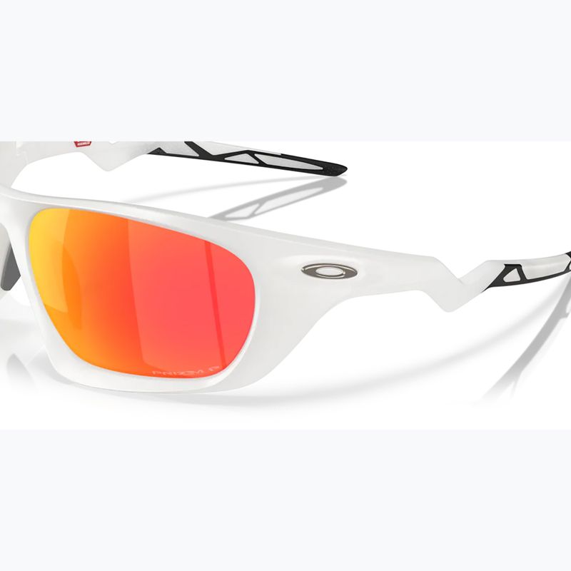 Akiniai nuo saulės Oakley Lateralis Seek Collection matte vapor/prizm ruby polarized 6