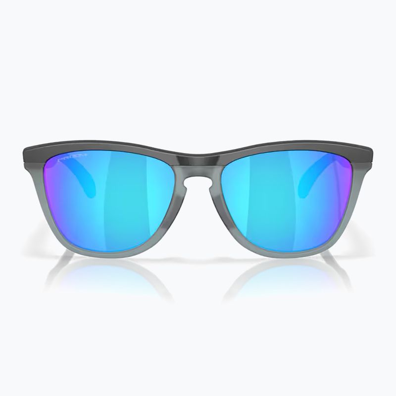 Akiniai nuo saulės Oakley Frogskins Range matte black/prizm sapphire 2