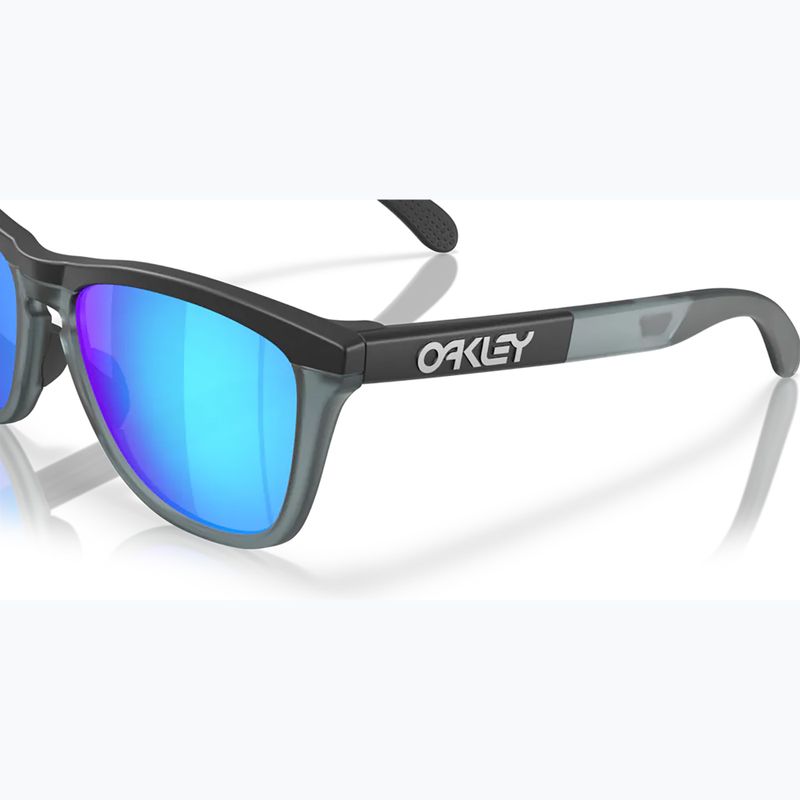 Akiniai nuo saulės Oakley Frogskins Range matte black/prizm sapphire 6