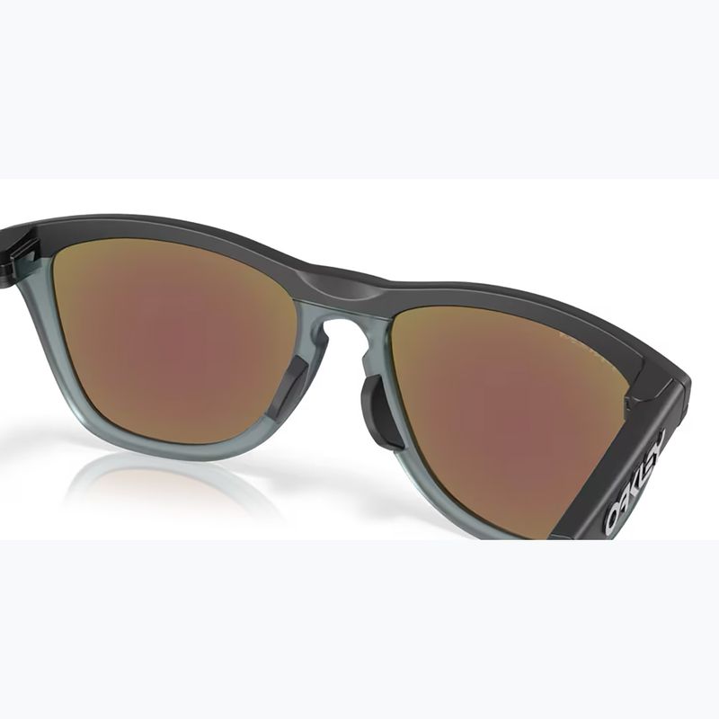 Akiniai nuo saulės Oakley Frogskins Range matte black/prizm sapphire 7