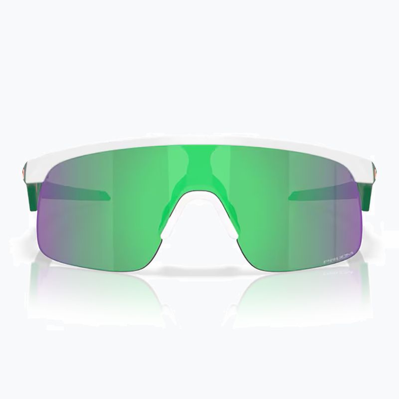 "Oakley Resistor" matiniai balti/prizm jade vaikiški akiniai nuo saulės 2