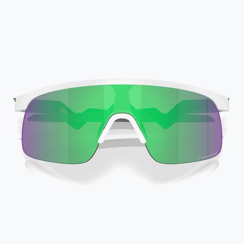 "Oakley Resistor" matiniai balti/prizm jade vaikiški akiniai nuo saulės 3