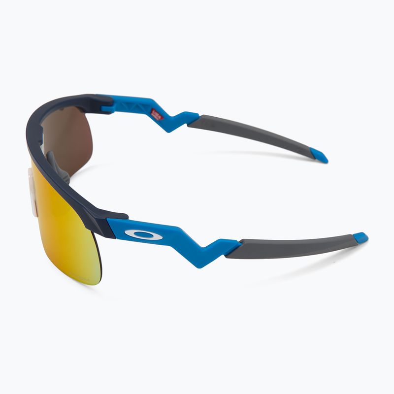 Oakley Resistor matiniai tamsiai mėlyni/principiniai rubino spalvos vaikiški akiniai nuo saulės 4