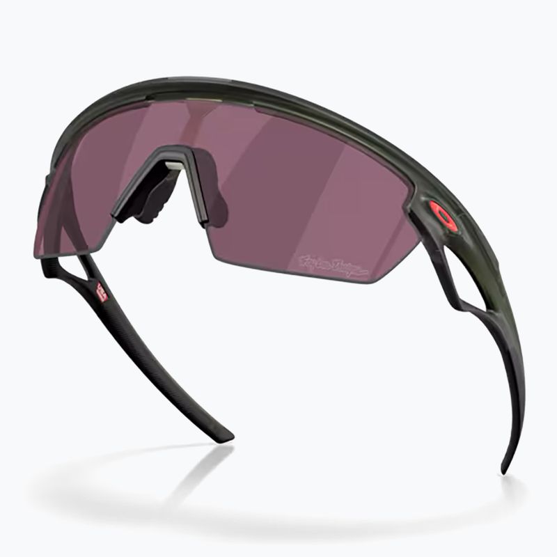 Oakley Sphaera Troy Lee Designs matiniai alyvuogių rašalo/prizm road black akiniai nuo saulės 4