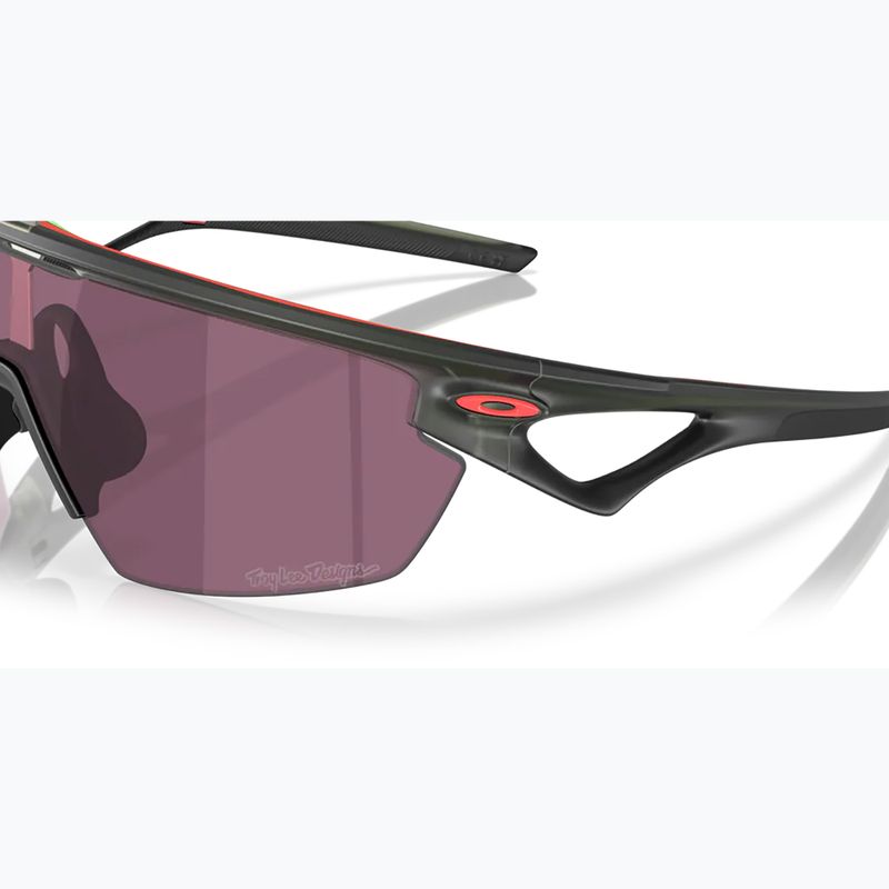 Oakley Sphaera Troy Lee Designs matiniai alyvuogių rašalo/prizm road black akiniai nuo saulės 6