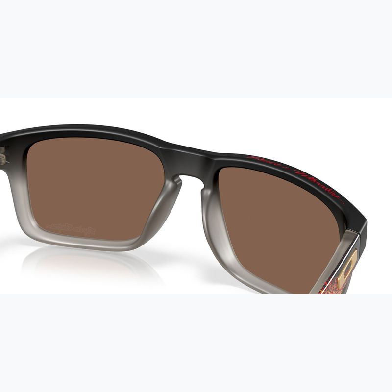Akiniai nuo saulės Oakley Holbrook troy lee design black fade/prizm 24k polarized 5