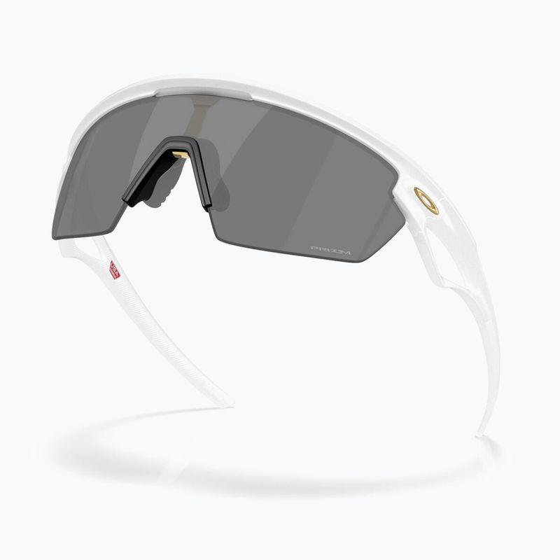 "Oakley Sphaera PC" matiniai balti/prizm black akiniai nuo saulės 2