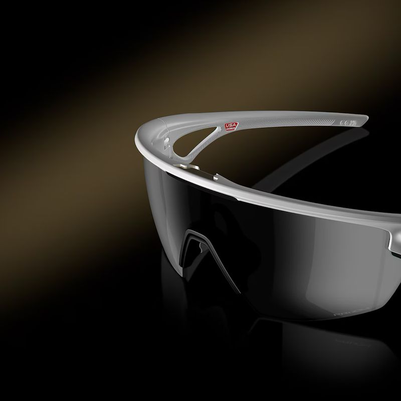 "Oakley Sphaera PC" matiniai balti/prizm black akiniai nuo saulės 7