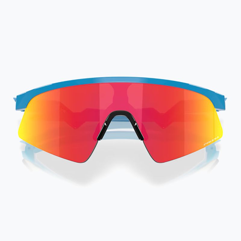 "Oakley Resistor Sweep" vaikiški akiniai nuo saulės poliruoti dangiškai mėlyni/prizm rubino spalvos 3