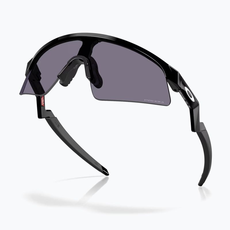 Vaikiški saulės akiniai Oakley Resistor Sweep Polished Black/Prizm Grey 4