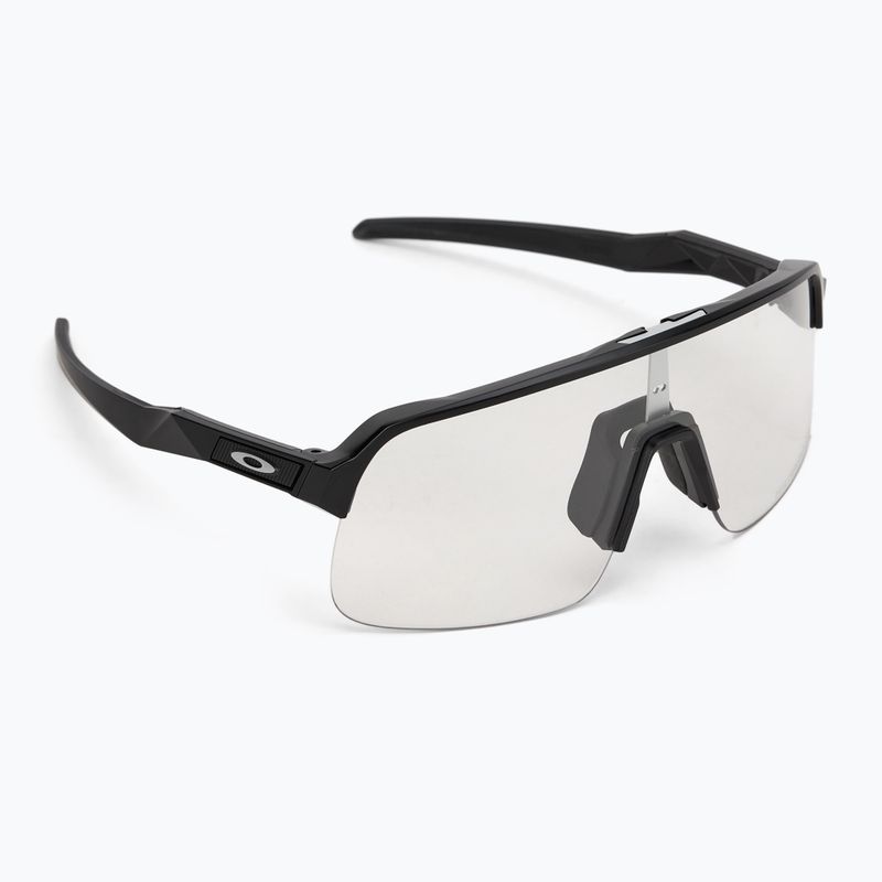 "Oakley Sutro Lite S" matinės juodos/skaidrios iki juodos spalvos fotochrominiai akiniai nuo saulės