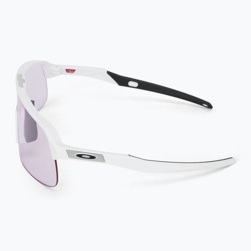 "Oakley Sutro Lite S" matiniai balti/prizminiai akiniai nuo saulės 4
