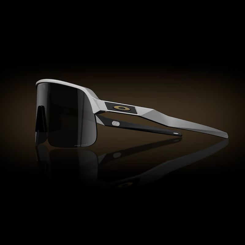 "Oakley Sutro Lite S PC" matiniai balti/prizm black akiniai nuo saulės 3