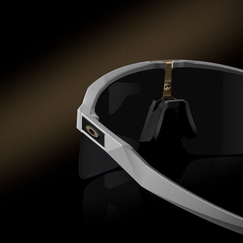 "Oakley Sutro Lite S PC" matiniai balti/prizm black akiniai nuo saulės 4