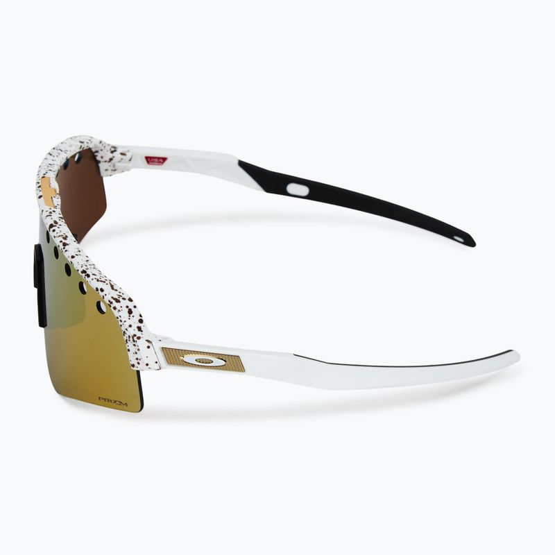 Akiniai nuo saulės Oakley Sutro Lite Sweep Mathieu Van Der Poel bronze splatter/prizm 24k 4