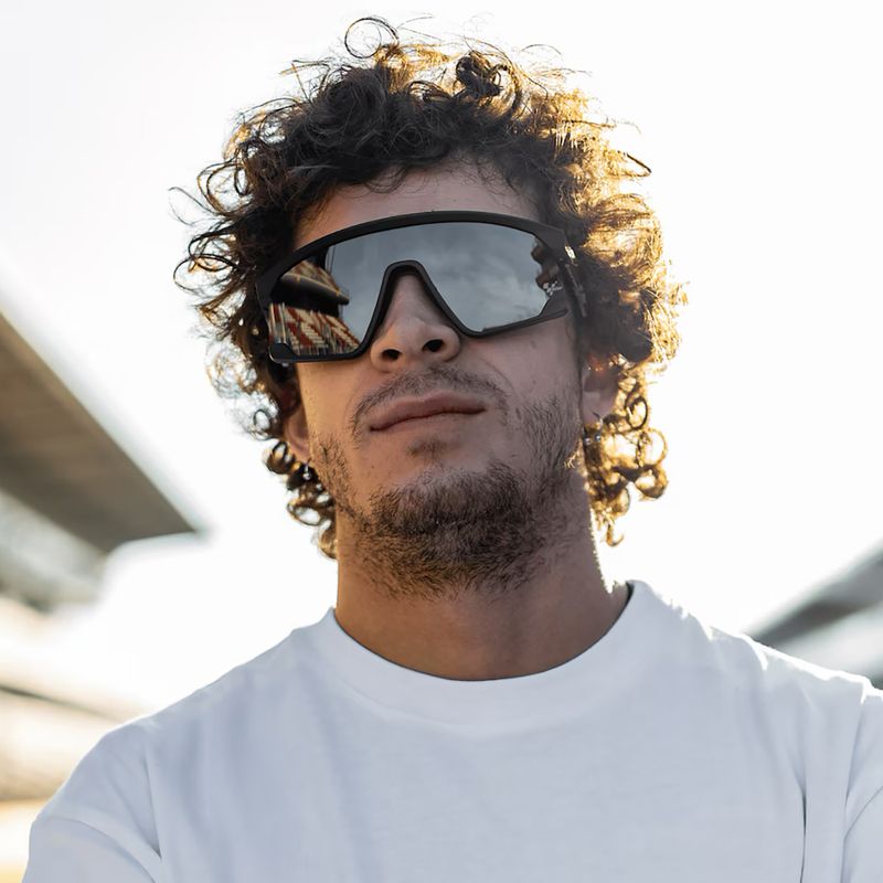 "Oakley Bxtr Moto GP" matiniai juodi/prizm black akiniai nuo saulės 12