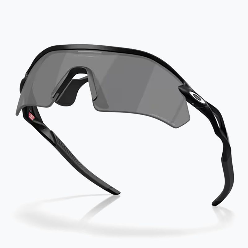 "Oakley Radar Plate" matiniai juodi/prizm black poliarizuoti akiniai nuo saulės 4