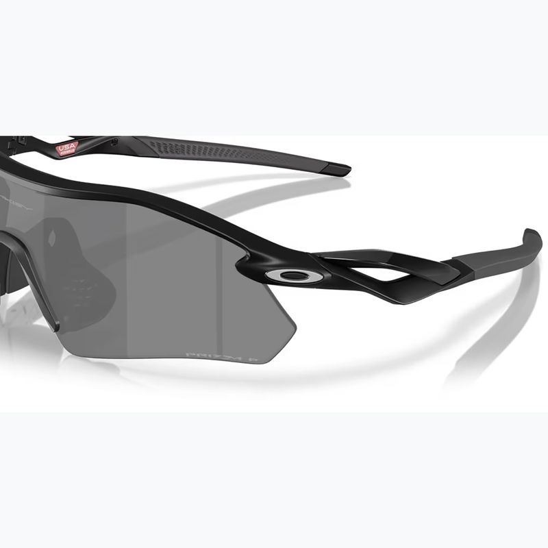 "Oakley Radar Plate" matiniai juodi/prizm black poliarizuoti akiniai nuo saulės 6