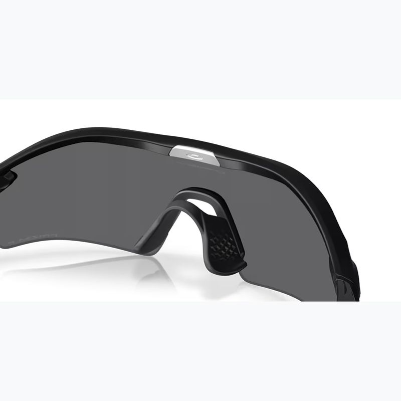 "Oakley Radar Plate" matiniai juodi/prizm black poliarizuoti akiniai nuo saulės 7