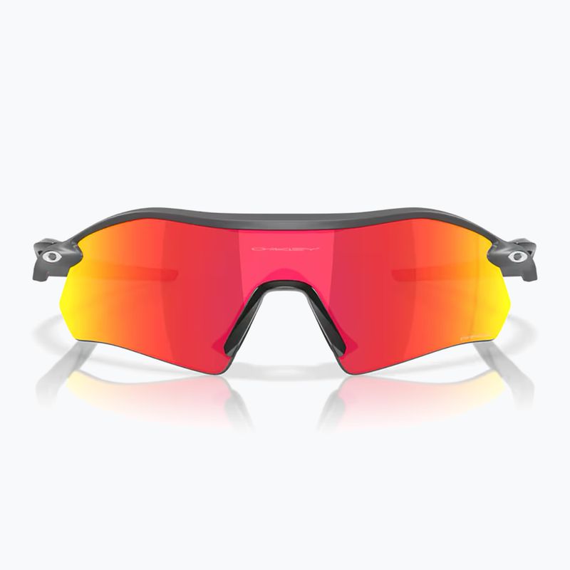 "Oakley Radar Plate" matiniai anglies/prizmės rubino akiniai nuo saulės 2