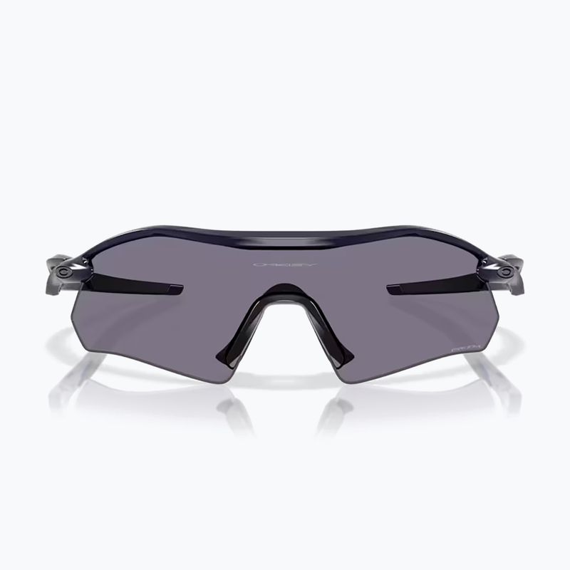 "Oakley Radar Plate" akiniai nuo saulės poliruoti tamsiai pilki/prizmine pilka spalva 2