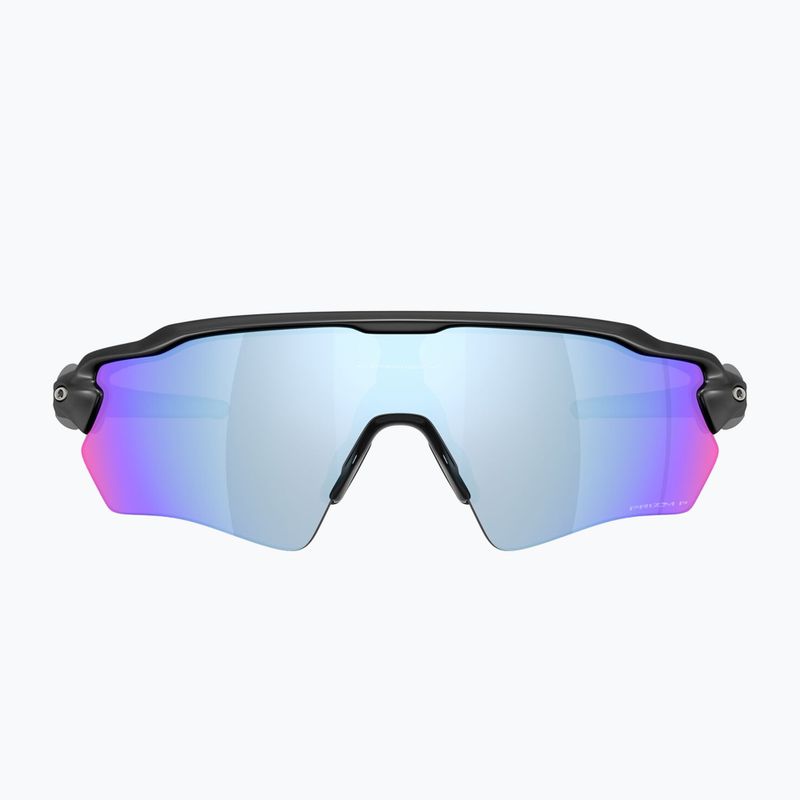 "Oakley Radar EV S Path" matinės juodos/prizmos spalvos giliai vandenyje poliarizuoti akiniai nuo saulės 2