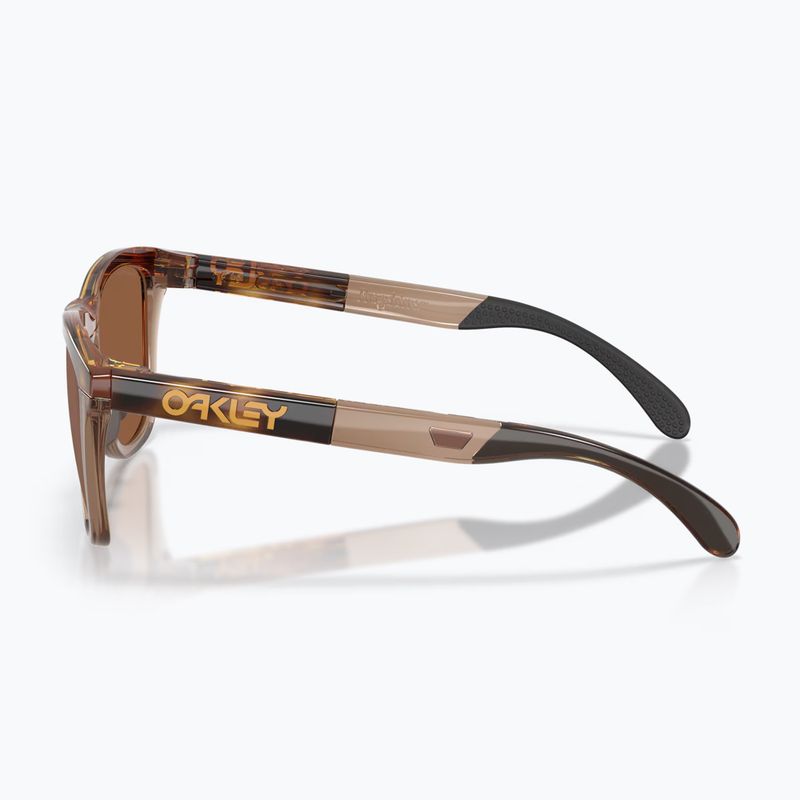 Akiniai nuo saulės Oakley Frogskins Range XL brown tortoise/brown smoke 5