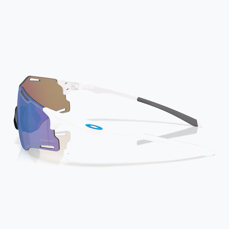 Akiniai nuo saulės Oakley Cybr Zero polished white/prizm sapphire 5