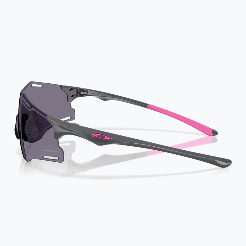 Akiniai nuo saulės Oakley Cybr Zero polished carbon/prizm grey 5