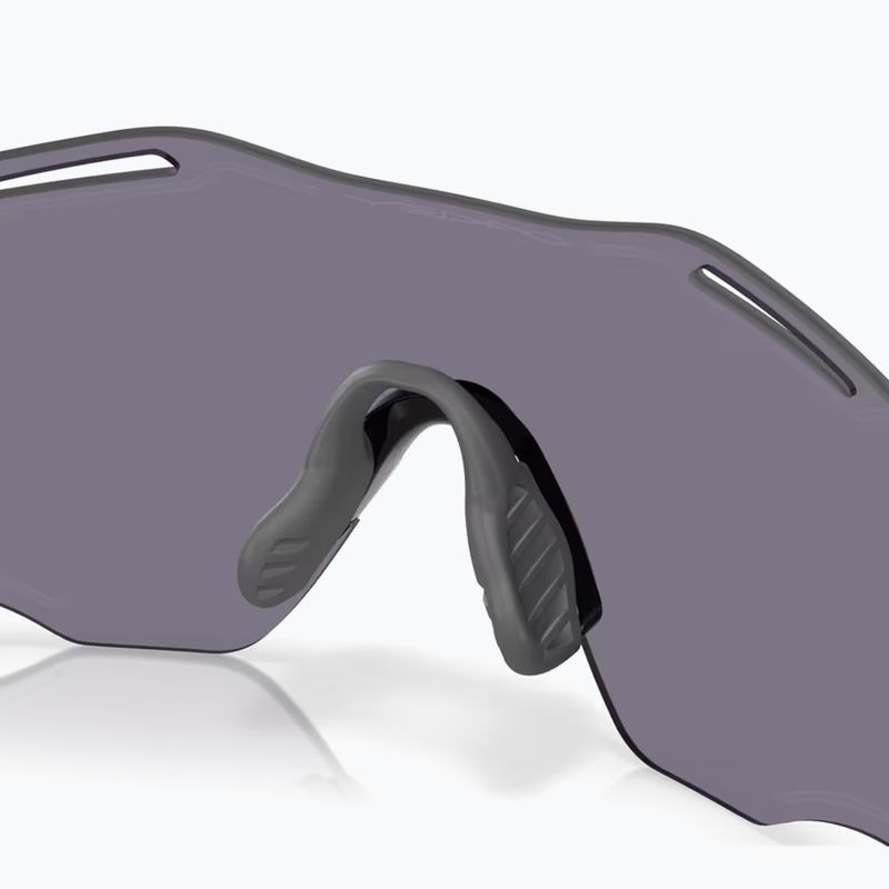Akiniai nuo saulės Oakley Cybr Zero polished carbon/prizm grey 7