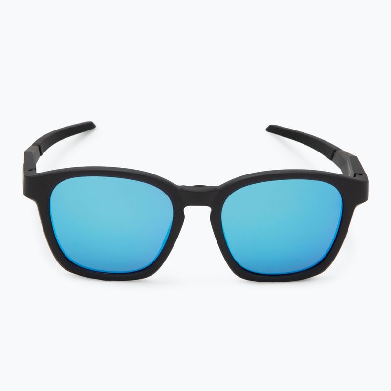 Akiniai nuo saulės Oakley Shackle matte black/prizm sapphire 2