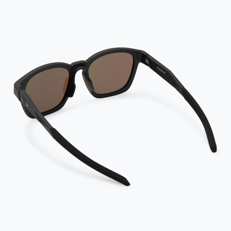 Akiniai nuo saulės Oakley Shackle matte black/prizm sapphire 3