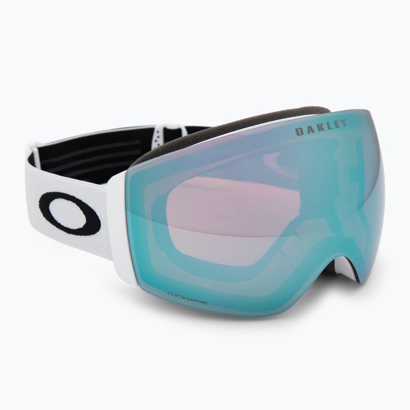 Slidinėjimo akiniai Oakley Flight Deck Pro M matte white/Prizm Sapphire/Prizm Sage 2