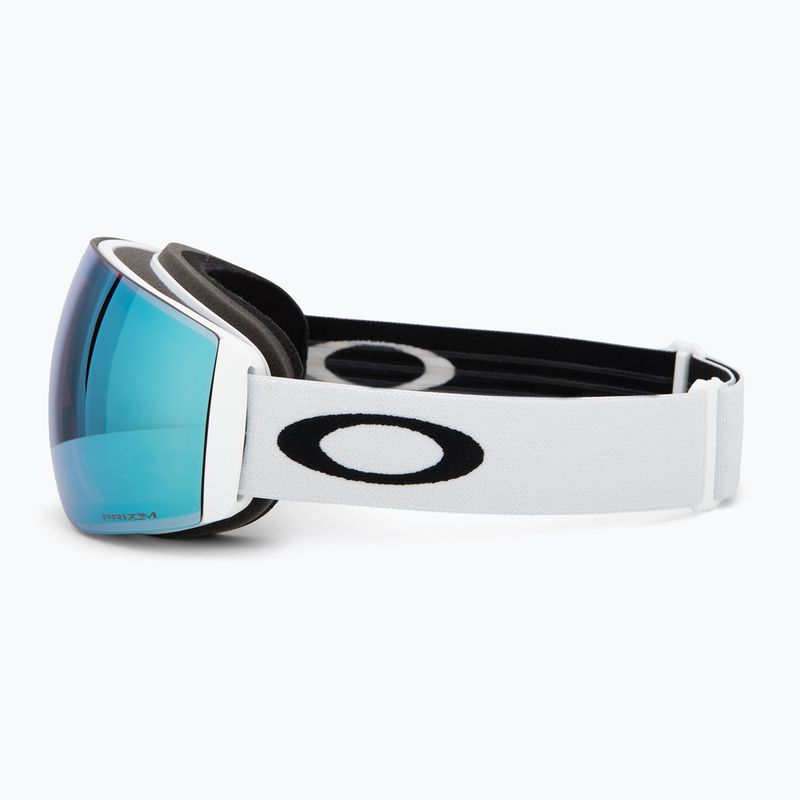 Slidinėjimo akiniai Oakley Flight Deck Pro M Matte White/Prizm Sapphire/Prizm Iced 5