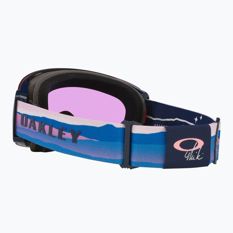 Slidinėjimo akiniai Oakley Flight Deck Pro M Mikaela shiffrin sig/Prizm Iced/Prizm Sapphire 4