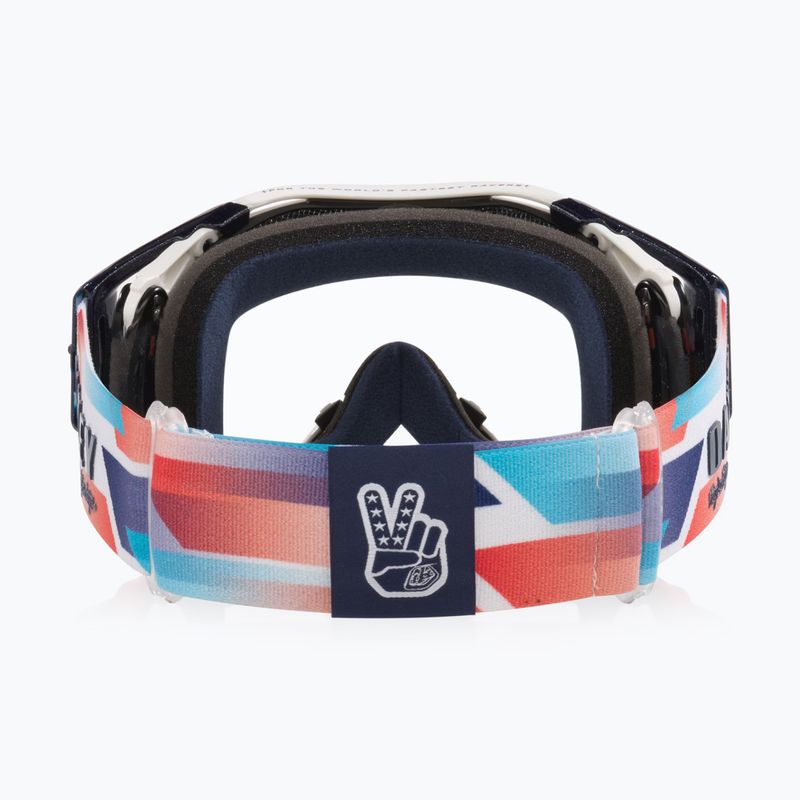 Dviračių akiniai Oakley Airbrake MTB Troy Lee Designs ice white/clear 3