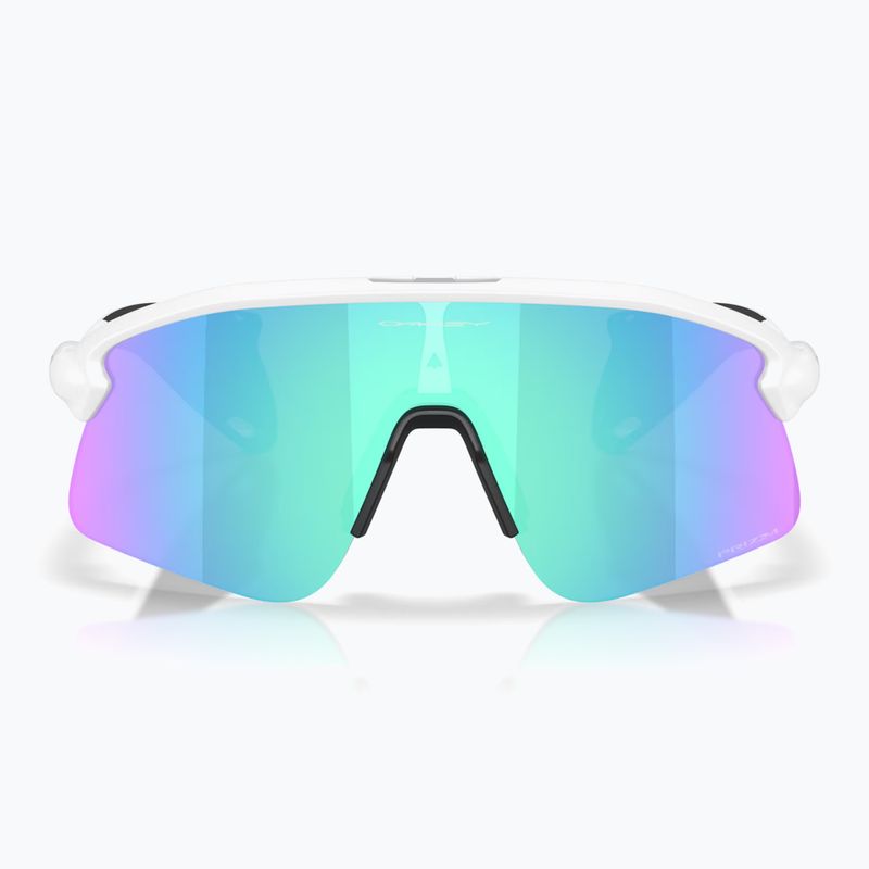 Akiniai nuo saulės Oakley Stunt Devil S matte white/prizm sapphire 2