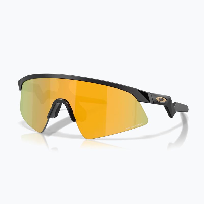 Vaikiški saulės akiniai Oakley Resistor Sweep polished matte black/Prizm 24K