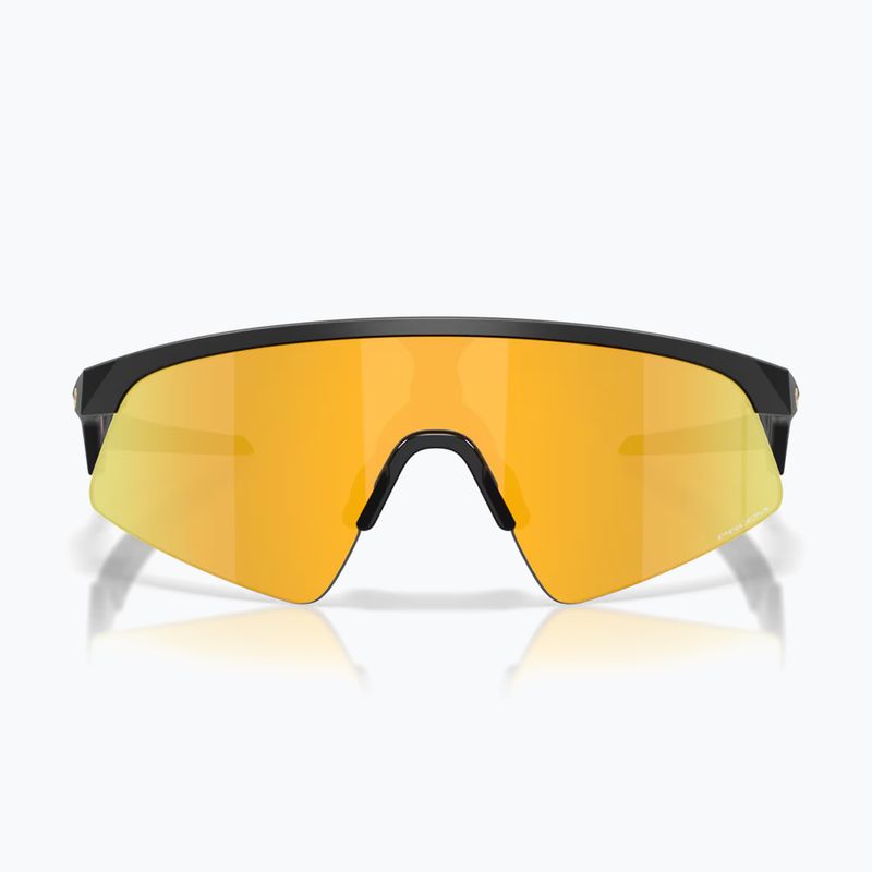 Vaikiški saulės akiniai Oakley Resistor Sweep polished matte black/Prizm 24K 2